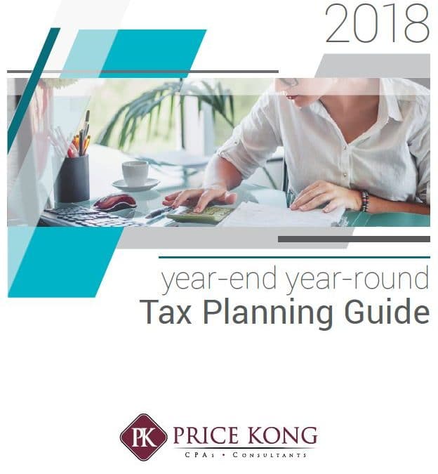 2018 Tax Planning Guide
