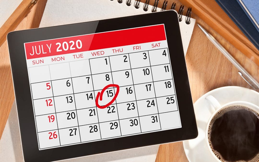 Tax Filing and Payment Deadlines Remain July 15, 2020