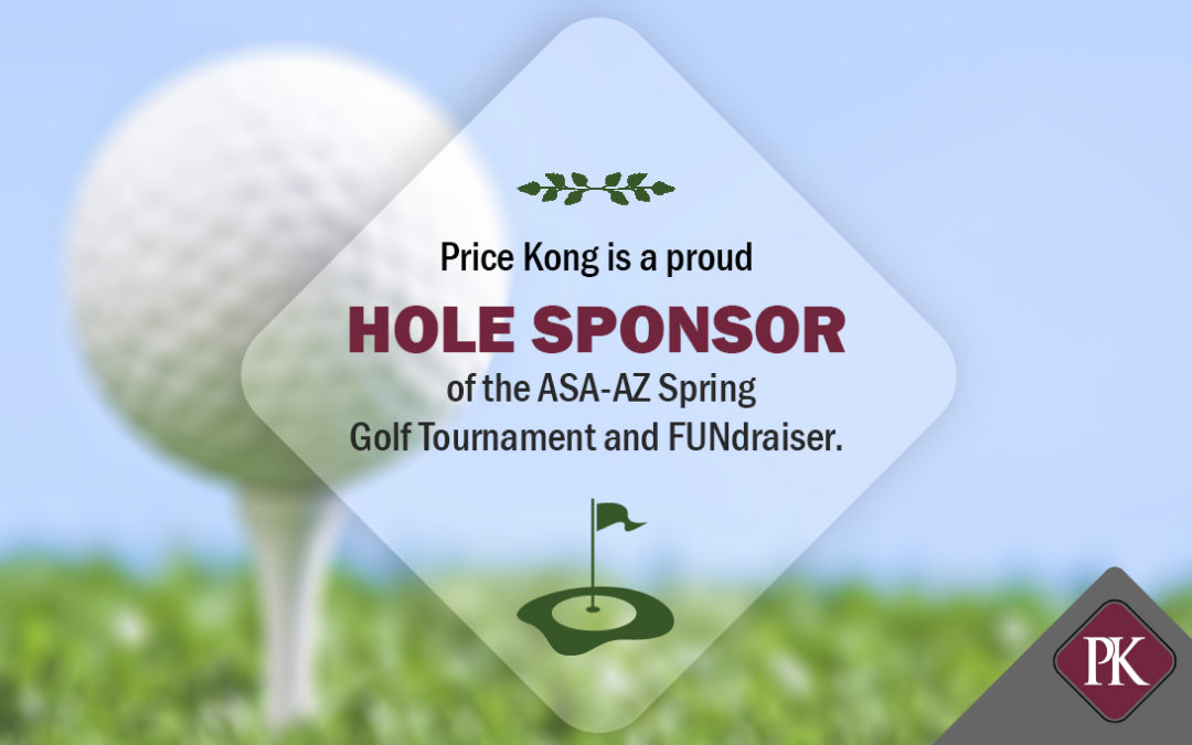 Price Kong Sponsors American Subcontractors Association of Arizona (ASA-AZ) Golf Tournament and FUNdraiser