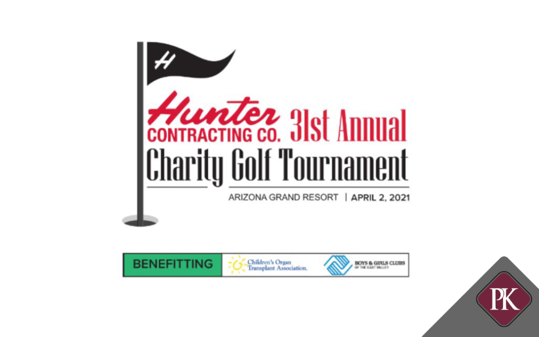 Price Kong Sponsors Hunter Contracting 31st Annual Charity Golf Tournament